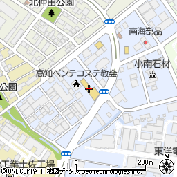 高知三菱自動車販売株式会社　お客様相談室周辺の地図