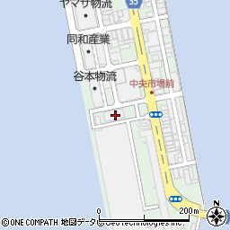 四国銀行中央市場支店 ＡＴＭ周辺の地図