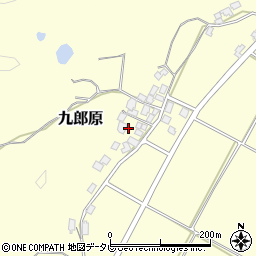 福岡県嘉麻市九郎原周辺の地図