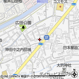 高知県高知市神田788周辺の地図