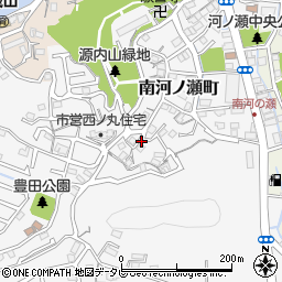 高知県高知市南河ノ瀬町周辺の地図