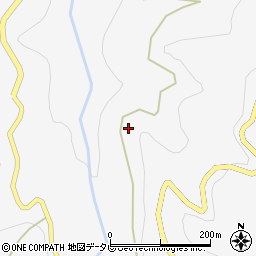 愛媛県大洲市豊茂61周辺の地図