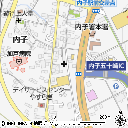 愛媛県喜多郡内子町内子869周辺の地図