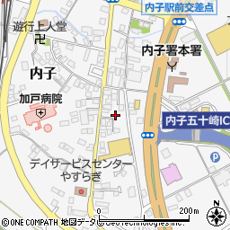 愛媛県喜多郡内子町内子868周辺の地図