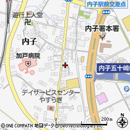 愛媛県喜多郡内子町内子858周辺の地図