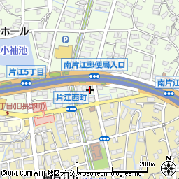 日本経済新聞福大前専売所周辺の地図