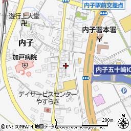 愛媛県喜多郡内子町内子867周辺の地図