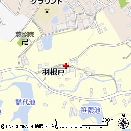 福岡県福岡市西区羽根戸707周辺の地図