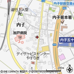 愛媛県喜多郡内子町内子835周辺の地図