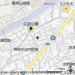 高知県高知市神田744-17周辺の地図