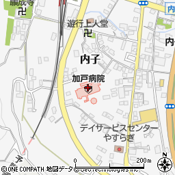加戸病院（弘友会）周辺の地図