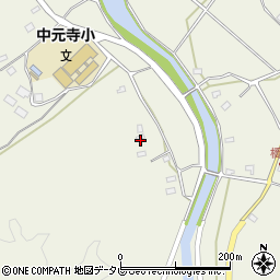 福岡県田川郡添田町中元寺2068周辺の地図