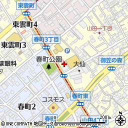 日本ニューマチック工業株式会社　福岡営業所空気部門周辺の地図