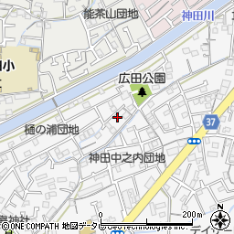 高知県高知市神田539-11周辺の地図