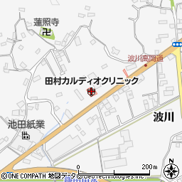 田村カルディオクリニック周辺の地図