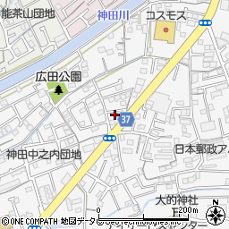 高知県高知市神田733-11周辺の地図