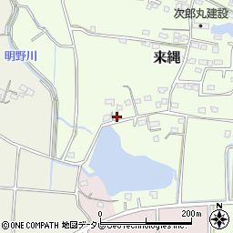 大分県豊後高田市来縄2354周辺の地図