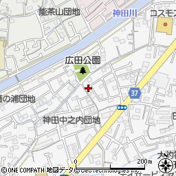 高知県高知市神田744-26周辺の地図