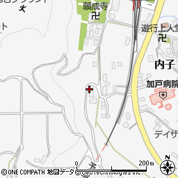 愛媛県喜多郡内子町内子510周辺の地図