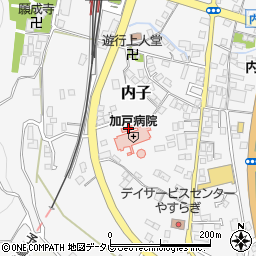 愛媛県喜多郡内子町内子770周辺の地図