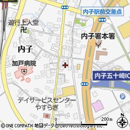 愛媛県喜多郡内子町内子873周辺の地図