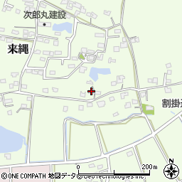 大分県豊後高田市来縄2399周辺の地図