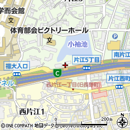 ファミリーマート城南片江５丁目店周辺の地図