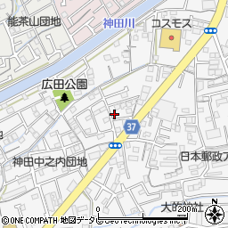 高知県高知市神田734-9周辺の地図