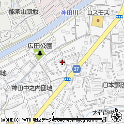 高知県高知市神田744-9周辺の地図