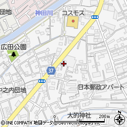 高知県高知市神田721-8周辺の地図