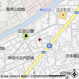 高知県高知市神田744-8周辺の地図