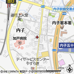 愛媛県喜多郡内子町内子854周辺の地図