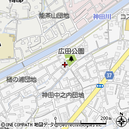 高知県高知市神田543周辺の地図