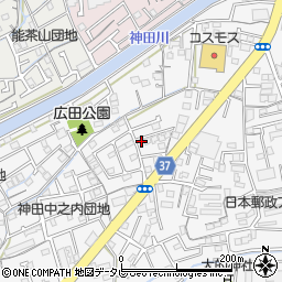 高知県高知市神田734周辺の地図