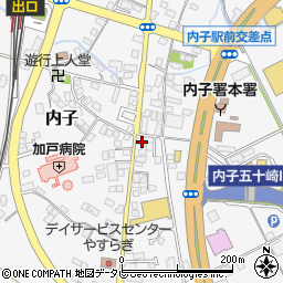 愛媛県喜多郡内子町内子855周辺の地図