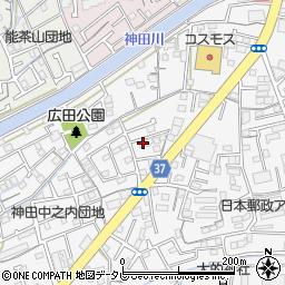 高知県高知市神田733周辺の地図