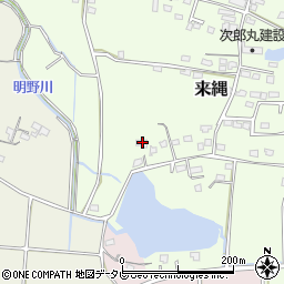 大分県豊後高田市来縄2352-1周辺の地図