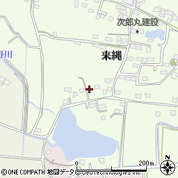 大分県豊後高田市来縄2357-2周辺の地図