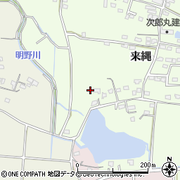 大分県豊後高田市来縄2352周辺の地図