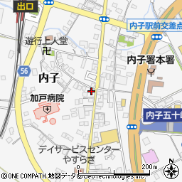 愛媛県喜多郡内子町内子852周辺の地図