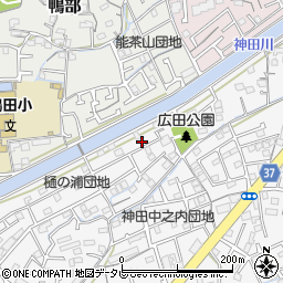 高知県高知市神田526-40周辺の地図