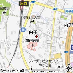 愛媛県喜多郡内子町内子812周辺の地図