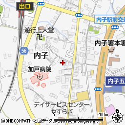 愛媛県喜多郡内子町内子849周辺の地図