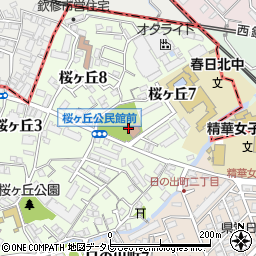 桜ヶ丘広場公園周辺の地図