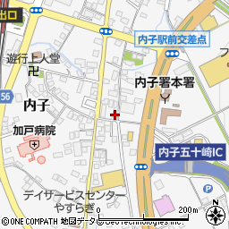 愛媛県喜多郡内子町内子877周辺の地図