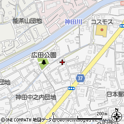 高知県高知市神田741-9周辺の地図