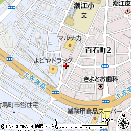 四国銀行百石町 ＡＴＭ周辺の地図
