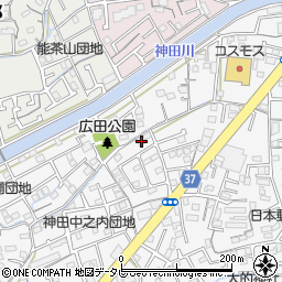 高知県高知市神田741-8周辺の地図