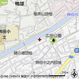 高知県高知市神田526-37周辺の地図
