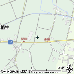 土居五台山線周辺の地図